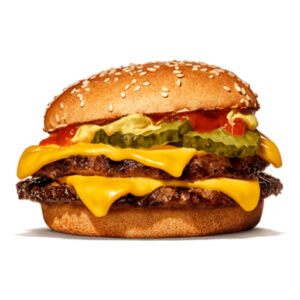 Menu Double Cheese