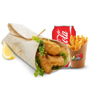 Menu Wrap Fish Crudites